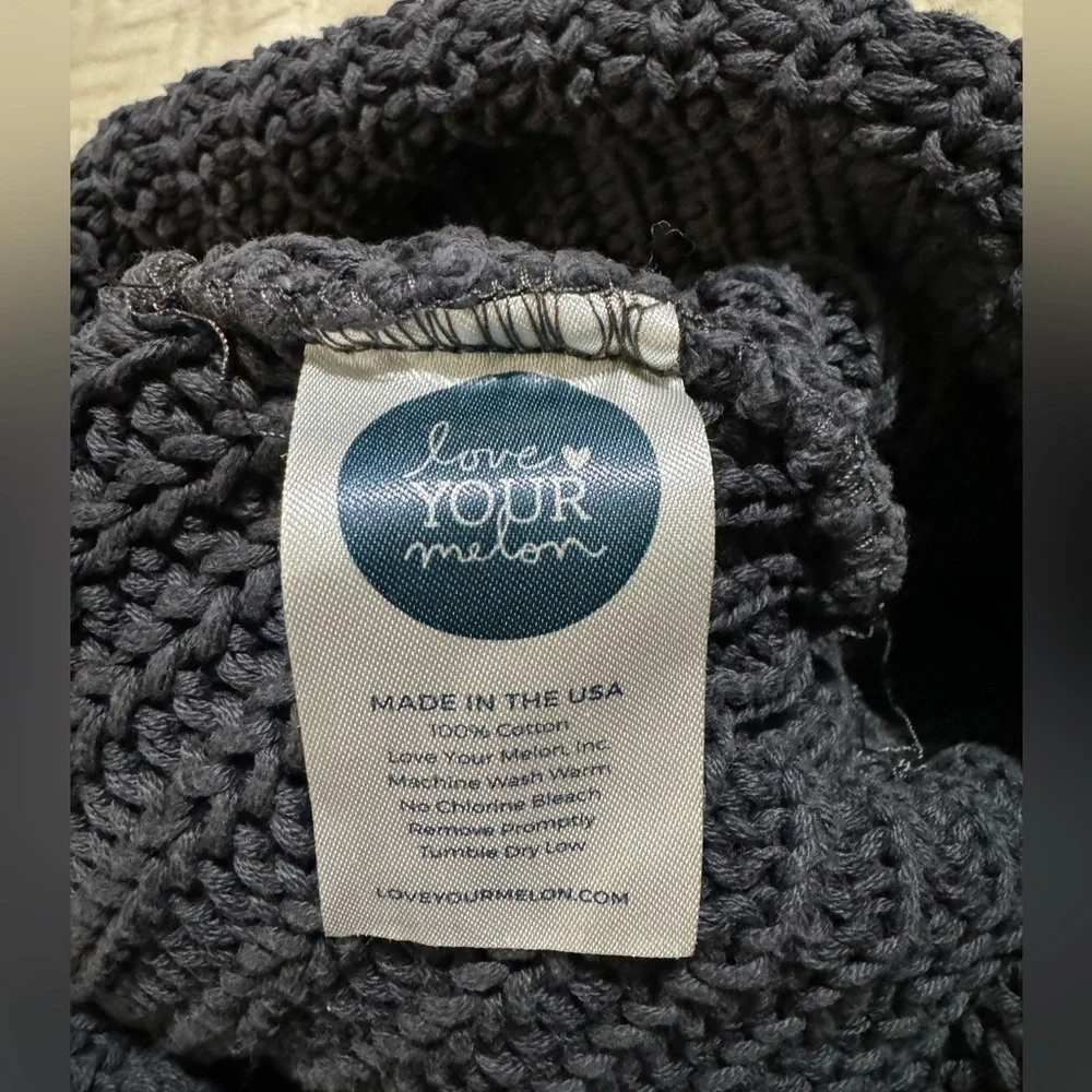 Love Your Melon Knit Beanie with Pom Pom